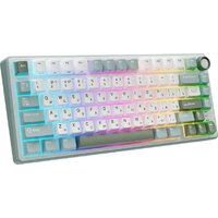 Клавиатура Royal Kludge R75 RGB Sky Cyan (RK Brown) - Превью изображения №4 — Интернет-магазин Time-Shop