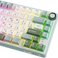 Клавиатура Royal Kludge R75 RGB Sky Cyan (RK Brown) - Превью изображения №7 — Интернет-магазин Time-Shop