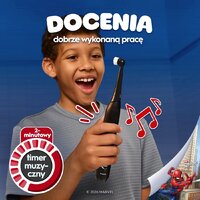 Электрическая зубная щетка Oral-B iO Kids Marvel Spiderman с футляром (черный) - Превью изображения №4 — Интернет-магазин Time-Shop