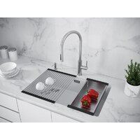 Кухонная мойка Paulmark Lumi LU74SK-WH - Превью изображения №4 — Интернет-магазин Time-Shop