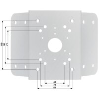 Крепление для камер видеонаблюдения Dahua DH-PFA151 - Превью изображения №3 — Интернет-магазин Time-Shop