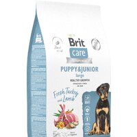 Brit Dog Puppy&Junior Large Healthy Growth с индейкой и ягненком 12 кг