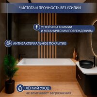 Ванна Lauter Brio 170 21S1700 (с ножками) - Превью изображения №3 — Интернет-магазин Time-Shop