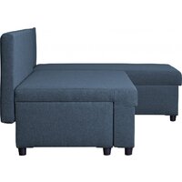 Угловой диван Mio Tesoro Farris F-4УС-0Пд (антрацит Lux 18) - Превью изображения №2 — Интернет-магазин Time-Shop