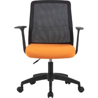 Офисное кресло CACTUS CS-MC222-BKOR (черный/оранжевый) - Превью изображения №2 — Интернет-магазин Time-Shop