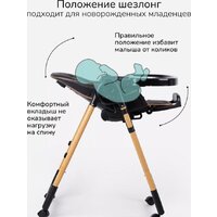 Высокий стульчик Amarobaby Elegant AB23-23EL/09 (черный) - Превью изображения №16 — Интернет-магазин Time-Shop