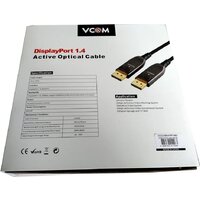 Кабель VCOM D3751-40M DisplayPort - DisplayPort (40 м, черный/коричневый) - Превью изображения №3 — Интернет-магазин Time-Shop