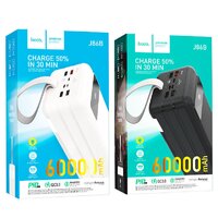 Внешний аккумулятор Hoco J86B Electric 60000mAh (черный) - Превью изображения №9 — Интернет-магазин Time-Shop
