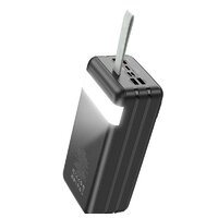 Внешний аккумулятор Hoco J86B Electric 60000mAh (черный) - Превью изображения №4 — Интернет-магазин Time-Shop