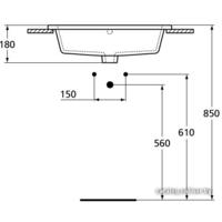 Умывальник Ideal Standard Strada K078001 59.5x44 - Превью изображения №5 — Интернет-магазин Time-Shop