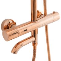 Душевая система  Rea Lungo Rose gold REA-P6606 - Превью изображения №8 — Интернет-магазин Time-Shop