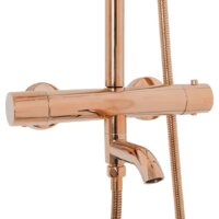 Душевая система  Rea Lungo Rose gold REA-P6606 - Превью изображения №6 — Интернет-магазин Time-Shop