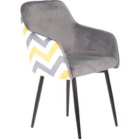 Бюрократ CH-380F (серая жемчужина зигзаг/черный)