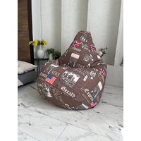 Кресло-мешок Flagman Груша Мега Г3.7-05 Times (коричневый) - Превью изображения №10 — Интернет-магазин Time-Shop