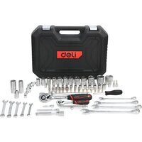 Универсальный набор инструментов Deli EDQ45082 (82 предмета) - Превью изображения №2 — Интернет-магазин Time-Shop