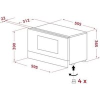 Микроволновая печь TEKA NEO MS 6220 BIS R SS - Превью изображения №9 — Интернет-магазин Time-Shop