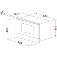 Микроволновая печь TEKA NEO MS 6220 BIS R SS - Превью изображения №6 — Интернет-магазин Time-Shop