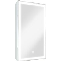 Континент Шкаф с зеркалом Allure Led 35х65 (правый)