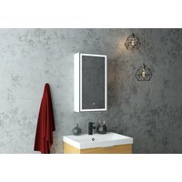  Континент Шкаф с зеркалом Allure Led 35х65 (правый) - Превью изображения №11 — Интернет-магазин Time-Shop
