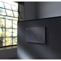 Панель смыва AM.PM I090138 (черный матовый) - Превью изображения №2 — Интернет-магазин Time-Shop