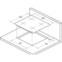 Варочная панель KUPPERSBERG ICS 604 - Превью изображения №4 — Интернет-магазин Time-Shop