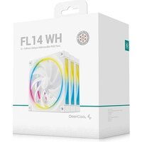 Комплект вентиляторов для корпуса DeepCool FL14 WH 3 IN 1 R-FL14-WHAPN3-G - Превью изображения №5 — Интернет-магазин Time-Shop
