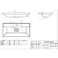 Умывальник Versalia Bazis 100 - Превью изображения №3 — Интернет-магазин Time-Shop