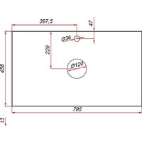  ЗОВ Тумба под умывальник Кито 80 K80LA0MWMC-KP13W (аттик/белый матовый) - Превью изображения №9 — Интернет-магазин Time-Shop