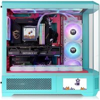 Корпус Thermaltake View 600 TG Mint Strawberry CA-11H-00FLWN-00 - Превью изображения №2 — Интернет-магазин Time-Shop