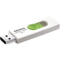 USB Flash ADATA UV320 64GB (белый/зеленый) - Превью изображения №2 — Интернет-магазин Time-Shop