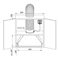 Кухонная вытяжка ZUGEL ZHI524GW - Превью изображения №2 — Интернет-магазин Time-Shop