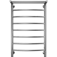 Полотенцесушитель TERMINUS Классик П8 500x850 с полкой нп электро (хром) - Превью изображения №3 — Интернет-магазин Time-Shop