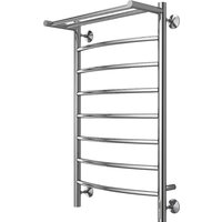 TERMINUS Классик П8 500x850 с полкой нп электро (хром)