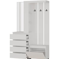 Стенка НК-Мебель Stern 72677827 (белый) - Превью изображения №2 — Интернет-магазин Time-Shop