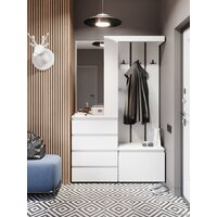 Стенка НК-Мебель Stern 72677827 (белый) - Превью изображения №5 — Интернет-магазин Time-Shop