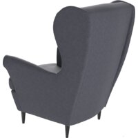 Интерьерное кресло Mio Tesoro Тойво (twist 20 dark grey) - Превью изображения №2 — Интернет-магазин Time-Shop