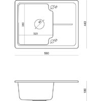 Кухонная мойка Quadron HCQBJ5844SZK - Превью изображения №5 — Интернет-магазин Time-Shop