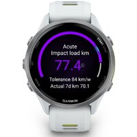 Умные часы Garmin Forerunner 970 47 мм (белый/зеленый) - Превью изображения №5 — Интернет-магазин Time-Shop