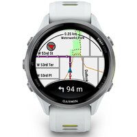 Умные часы Garmin Forerunner 970 47 мм (белый/зеленый) - Превью изображения №3 — Интернет-магазин Time-Shop