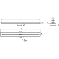 Трап/канал Mexen Flat 360 Super Slim Chrome 1051070 - Превью изображения №6 — Интернет-магазин Time-Shop