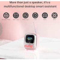 Беспроводная колонка Divoom Tiivoo 2 (розовый) - Превью изображения №6 — Интернет-магазин Time-Shop