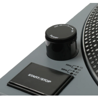 DJ виниловый проигрыватель Lenco L-3808 (серый) - Превью изображения №8 — Интернет-магазин Time-Shop