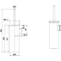Ершик для унитаза Allen Brau 6.31A09-00 - Превью изображения №2 — Интернет-магазин Time-Shop