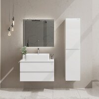  Onika Тумба под умывальник Алеста 80 108065 (белый) - Превью изображения №8 — Интернет-магазин Time-Shop