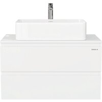  Onika Тумба под умывальник Алеста 80 108065 (белый) - Превью изображения №3 — Интернет-магазин Time-Shop