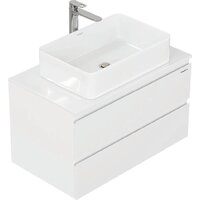  Onika Тумба под умывальник Алеста 80 108065 (белый) - Превью изображения №4 — Интернет-магазин Time-Shop