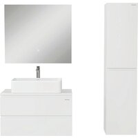  Onika Тумба под умывальник Алеста 80 108065 (белый) - Превью изображения №7 — Интернет-магазин Time-Shop