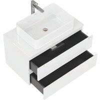  Onika Тумба под умывальник Алеста 80 108065 (белый) - Превью изображения №5 — Интернет-магазин Time-Shop