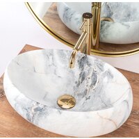 Умывальник Rea Linda (гранит матовый) - Превью изображения №2 — Интернет-магазин Time-Shop