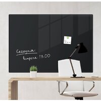 Магнитно-маркерная доска BRAUBERG стеклянная 60х90 см (черный) - Превью изображения №4 — Интернет-магазин Time-Shop